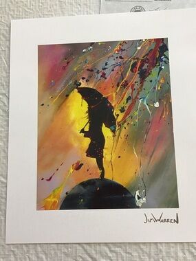 Lithograph by Jim Warren called Top of the World
